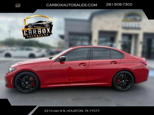 Melbourne Red Metallic 2023 BMW M340 M340i Sedan 4D