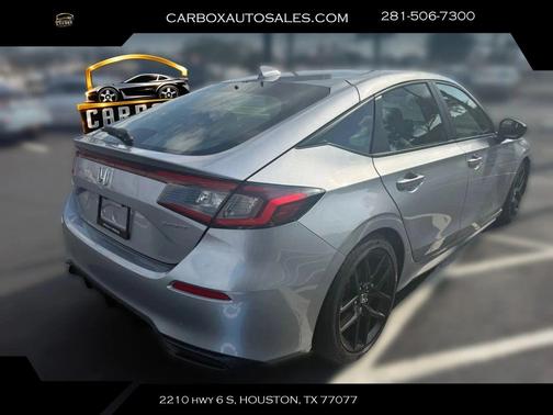 Silver 2024 Honda Civic Sport