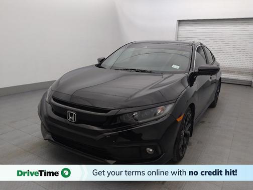 Crystal Black Pearl 2019 Honda Civic Sport