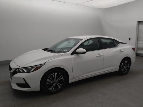 White 2022 Nissan Sentra SV