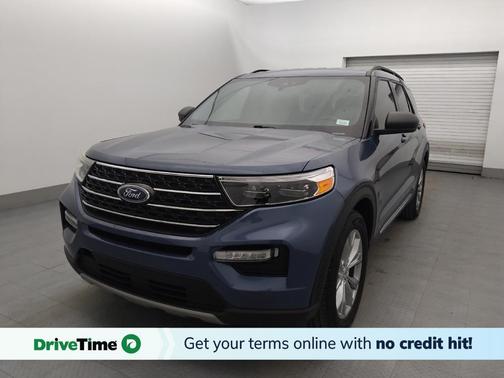 Blue Metallic 2020 Ford Explorer XLT