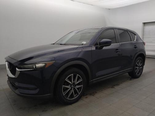 Deep Crystal Blue Mica 2018 Mazda CX-5 Touring