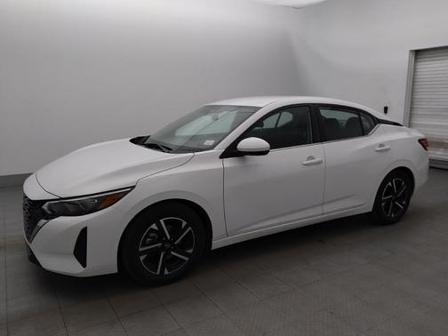 White 2025 Nissan Sentra SV