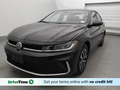 Deep Black Pearl 2025 Volkswagen Jetta 1.5T S