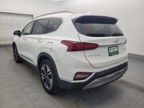 Quartz White 2019 Hyundai SANTA FE Ultimate 2.0T