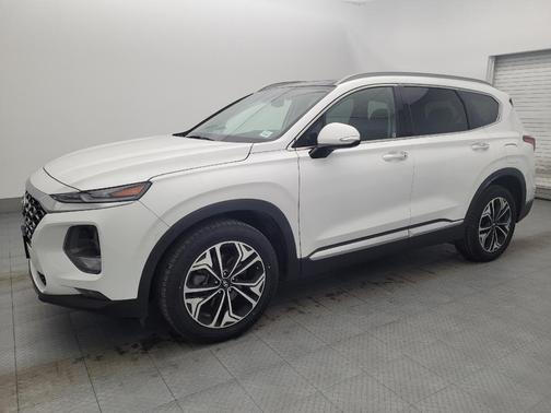 Quartz White 2019 Hyundai SANTA FE Ultimate 2.0T