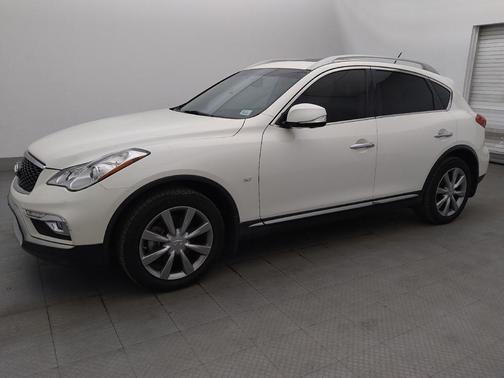 Majestic White 2017 INFINITI QX50 Base