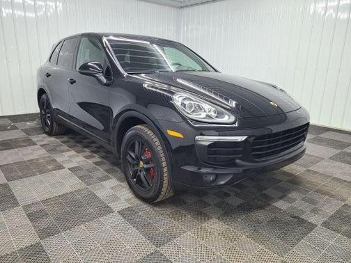 Black 2017 Porsche Cayenne S