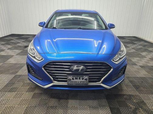 Electric Blue 2018 Hyundai SONATA Limited