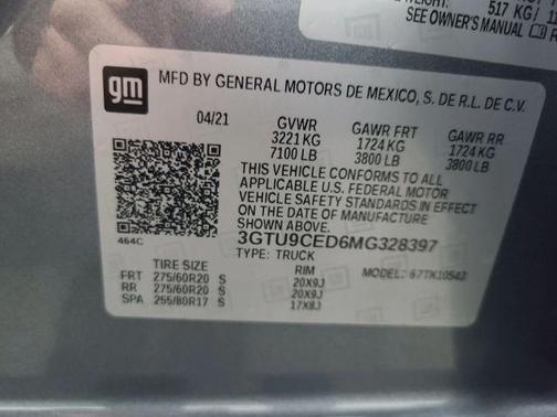 2021 GMC Sierra 1500 Elevation