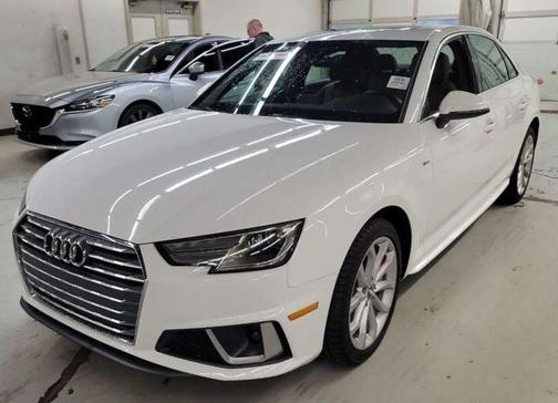 Ibis White 2019 Audi A4 2.0T Premium