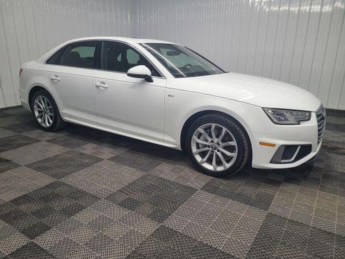 Ibis White 2019 Audi A4 2.0T Premium