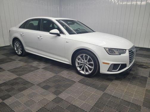 Ibis White 2019 Audi A4 2.0T Premium