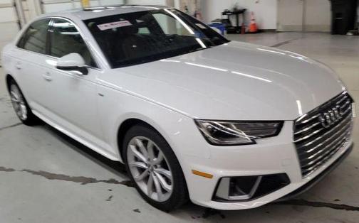 Ibis White 2019 Audi A4 2.0T Premium