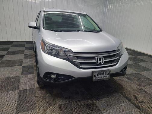 White 2014 Honda CR-V EX-L