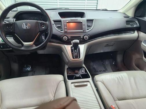 White 2014 Honda CR-V EX-L