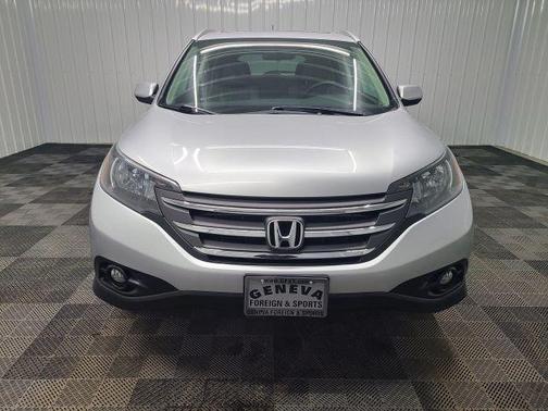 White 2014 Honda CR-V EX-L