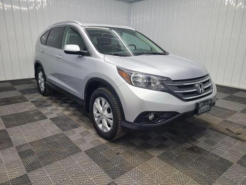White 2014 Honda CR-V EX-L