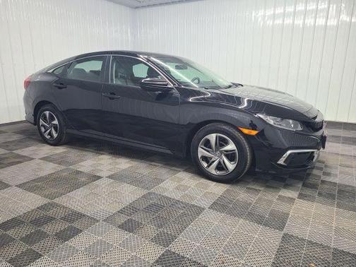 Black 2019 Honda Civic LX