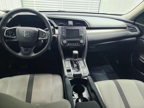 Black 2019 Honda Civic LX