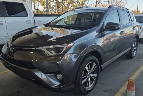 Gray 2017 Toyota RAV4 XLE