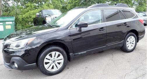Crystal Black Silica 2018 Subaru Outback 2.5i Premium