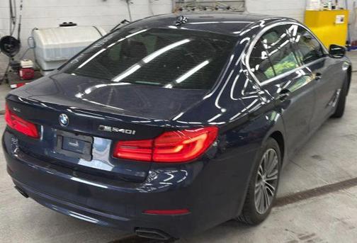 Blue 2019 BMW 540 i xDrive