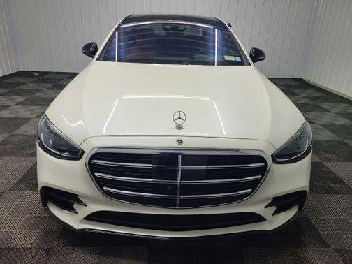 White 2022 Mercedes-Benz S-Class S 580 4MATIC