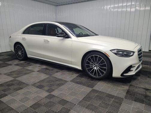 White 2022 Mercedes-Benz S-Class S 580 4MATIC
