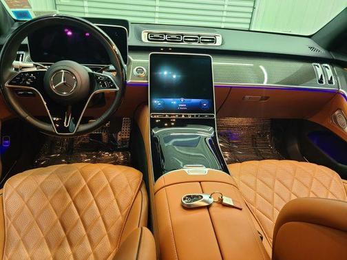 White 2022 Mercedes-Benz S-Class S 580 4MATIC
