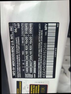 2017 Mercedes-Benz GLE 350 Base 4MATIC