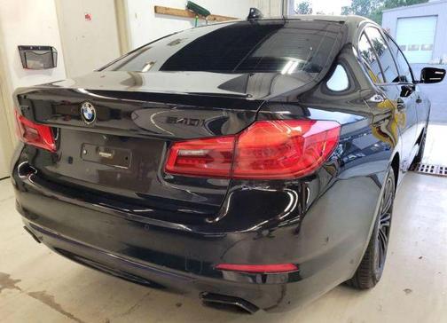 Black 2018 BMW 540 i xDrive