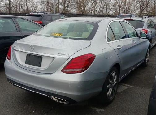Gray 2016 Mercedes-Benz C-Class C 300 4MATIC