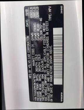 2019 Volvo XC90 T6 Momentum