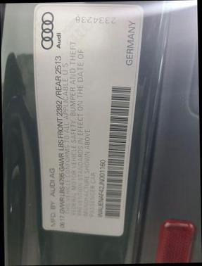 2018 Audi A4 2.0T Premium Plus