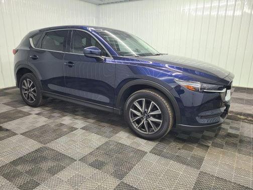 Deep Crystal Blue Mica 2017 Mazda CX-5 Grand Select