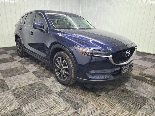 Deep Crystal Blue Mica 2017 Mazda CX-5 Grand Select