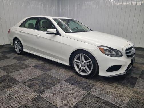 White 2014 Mercedes-Benz E-Class E 350 4MATIC