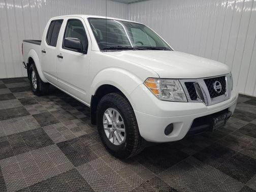 Glacier White 2019 Nissan Frontier SV