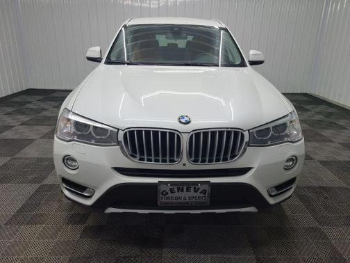 White 2017 BMW X3 xDrive28i