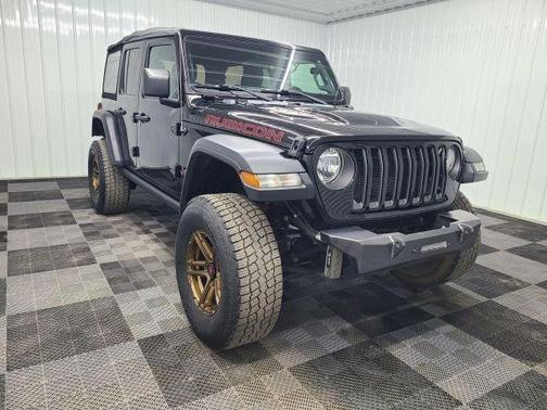 Black 2018 Jeep Wrangler Unlimited Rubicon