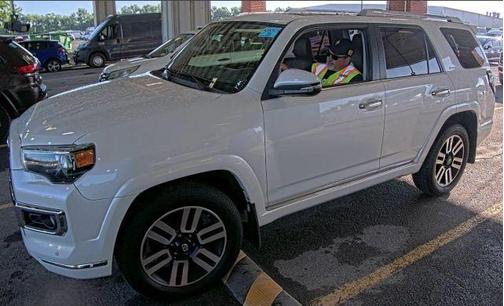 White 2016 Toyota 4Runner Limited