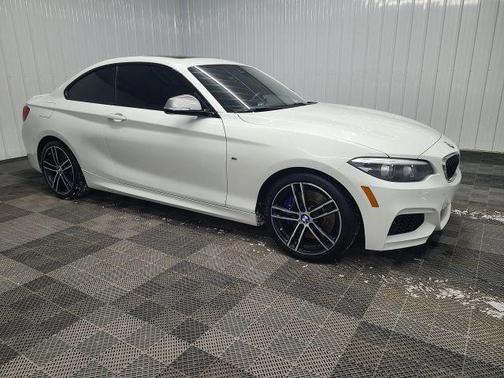 White 2019 BMW M240 i xDrive