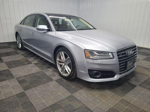 Gray 2016 Audi A8 L 4.0T