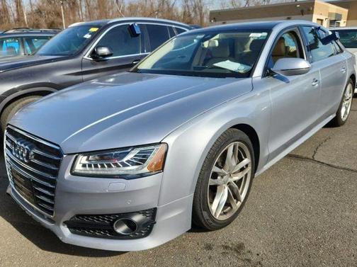 Gray 2016 Audi A8 L 4.0T