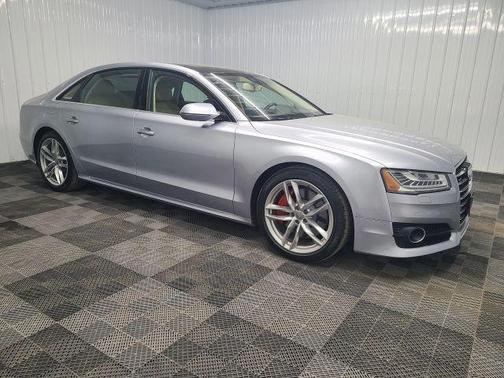 Gray 2016 Audi A8 L 4.0T