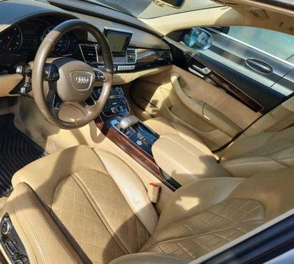 Gray 2016 Audi A8 L 4.0T