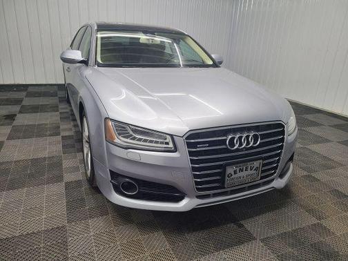 Gray 2016 Audi A8 L 4.0T