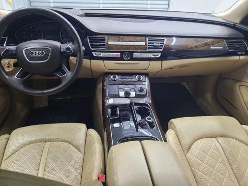 Gray 2016 Audi A8 L 4.0T