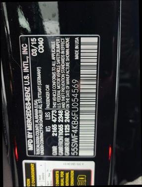 Black 2015 Mercedes-Benz C-Class C 300 4MATIC